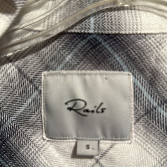 Rials Button Up Plaid Shirt size small - Picture 3 of 3